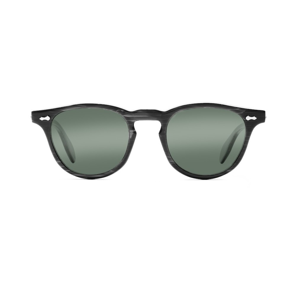 Shop James Dean' sunglasses Mansfield Square F770 Briar Black green lens
